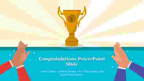 Congratulations PowerPoint Slide
